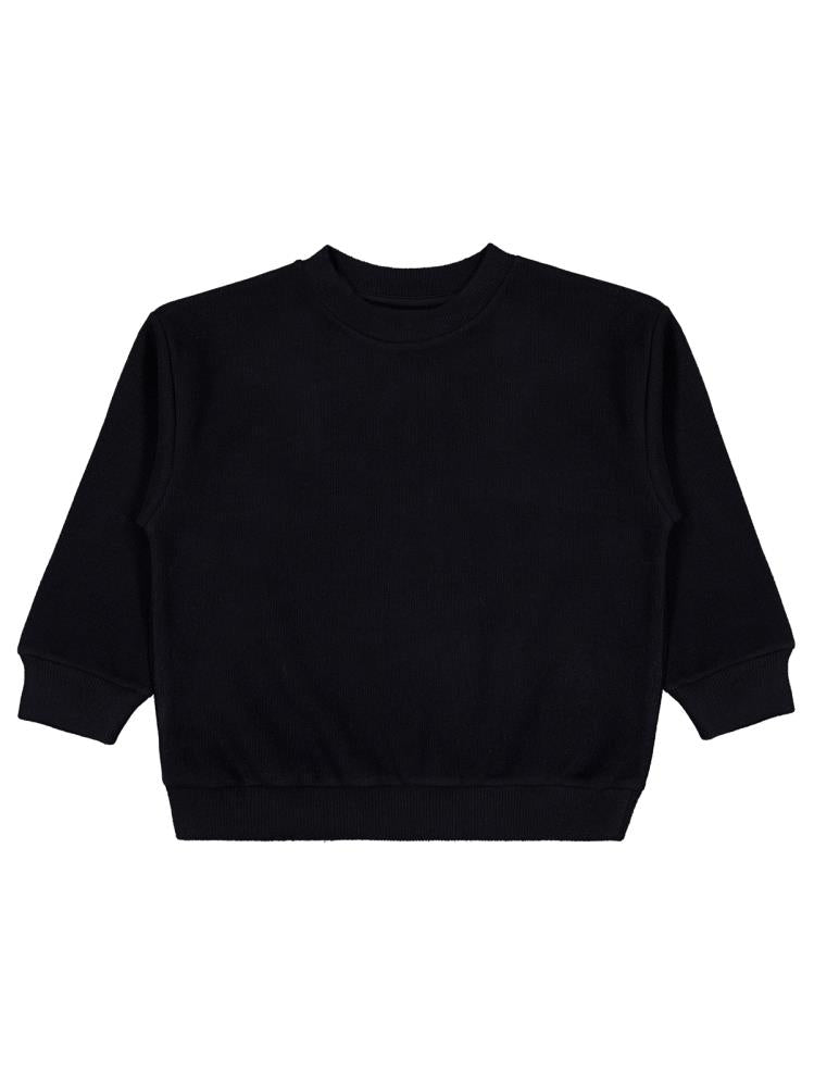 Civil Boys Basic Selanik 2-5 Yaş Sweatshirt - Siyah