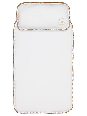 Civil Baby Ayıcık Baskılı Alt Açma - Ekru