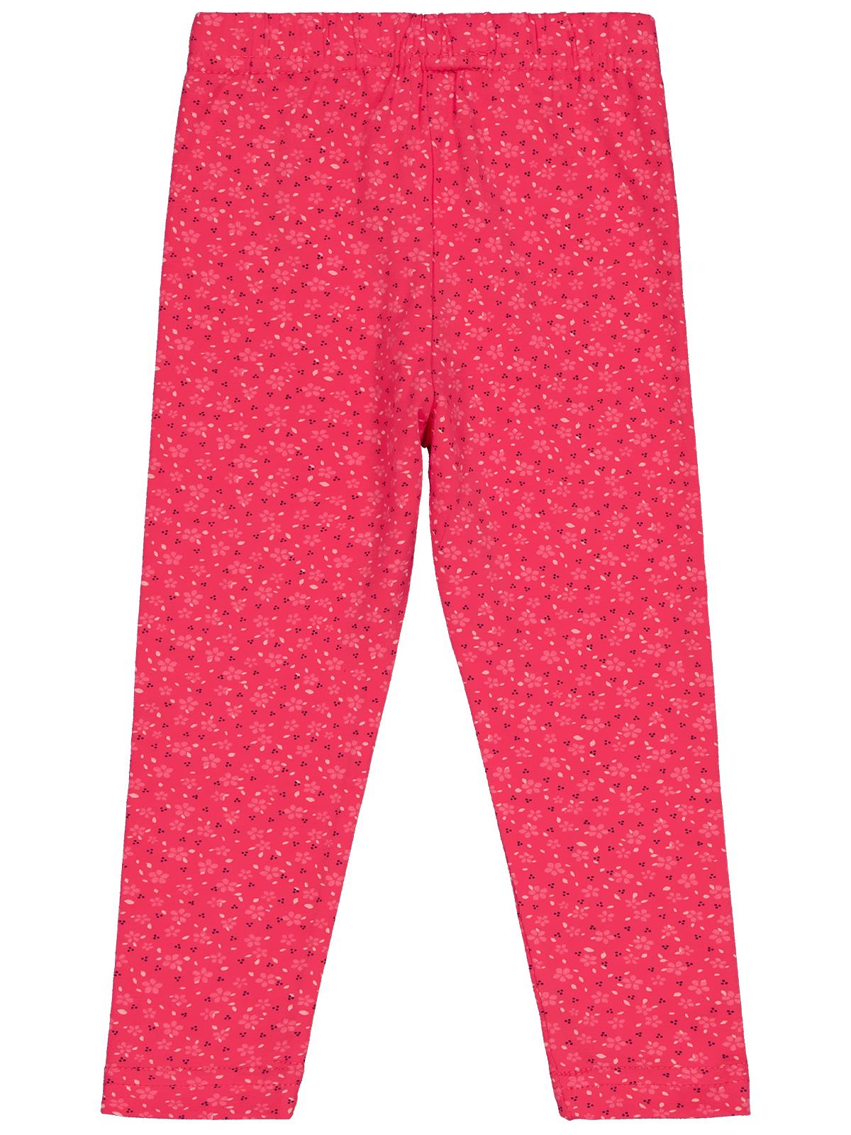 Civil Girls Çıtır Çiçek Baskılı 2-5 Yaş Tayt - Fusya