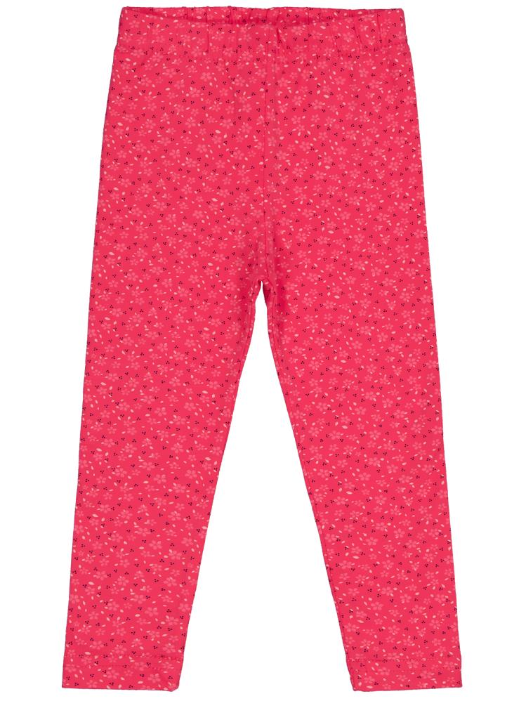 Civil Girls Çıtır Çiçek Baskılı 2-5 Yaş Tayt - Fusya