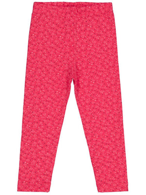 Civil Girls Çıtır Çiçek Baskılı 2-5 Yaş Tayt - Fusya