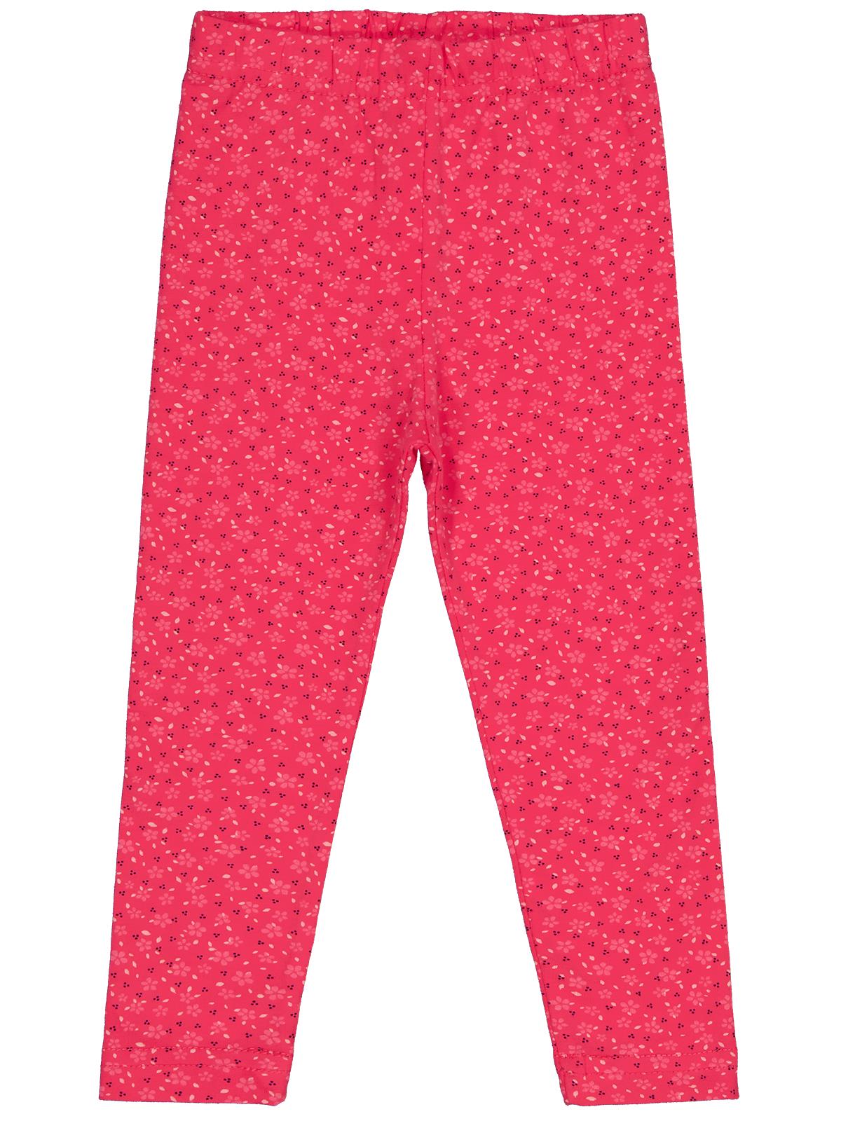 Civil Girls Çıtır Çiçek Baskılı 2-5 Yaş Tayt - Fusya