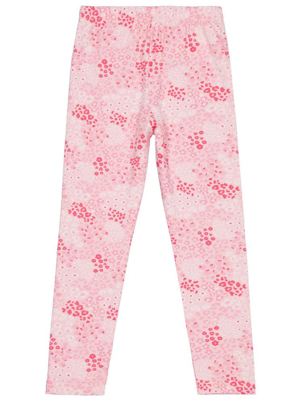 Civil Girls Leopar Baskılı 6-9 Yaş Tayt - Pembe