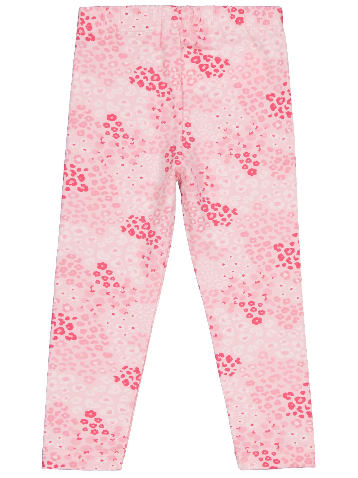 Civil Girls Leopar Baskılı 2-5 Yaş Tayt - Pembe