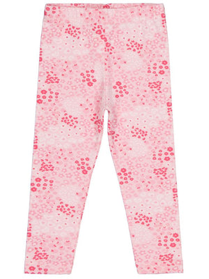 Civil Girls Leopar Baskılı 2-5 Yaş Tayt - Pembe