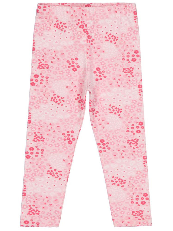 Civil Girls Leopar Baskılı 2-5 Yaş Tayt - Pembe