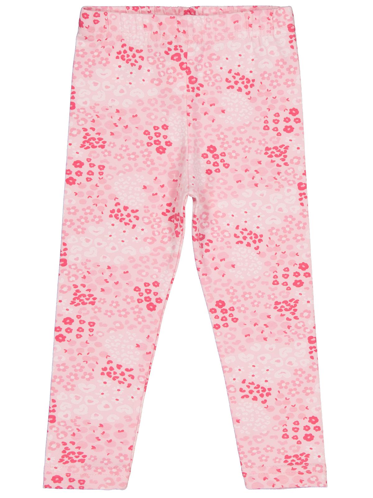 Civil Girls Leopar Baskılı 2-5 Yaş Tayt - Pembe