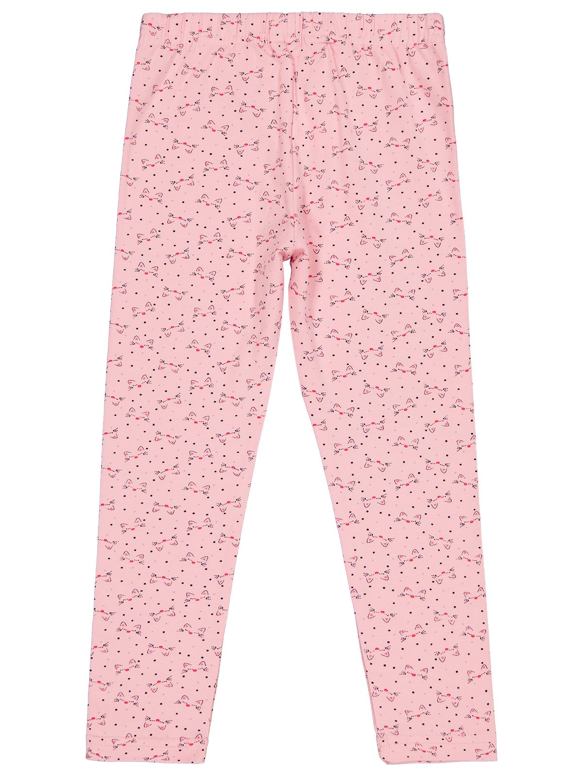 Civil Girls Kedi Baskılı 6-9 Yaş Tayt - Pembe