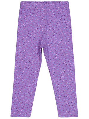 Civil Girls Çıtır Çiçek Baskılı 2-5 Yaş Tayt - Lila