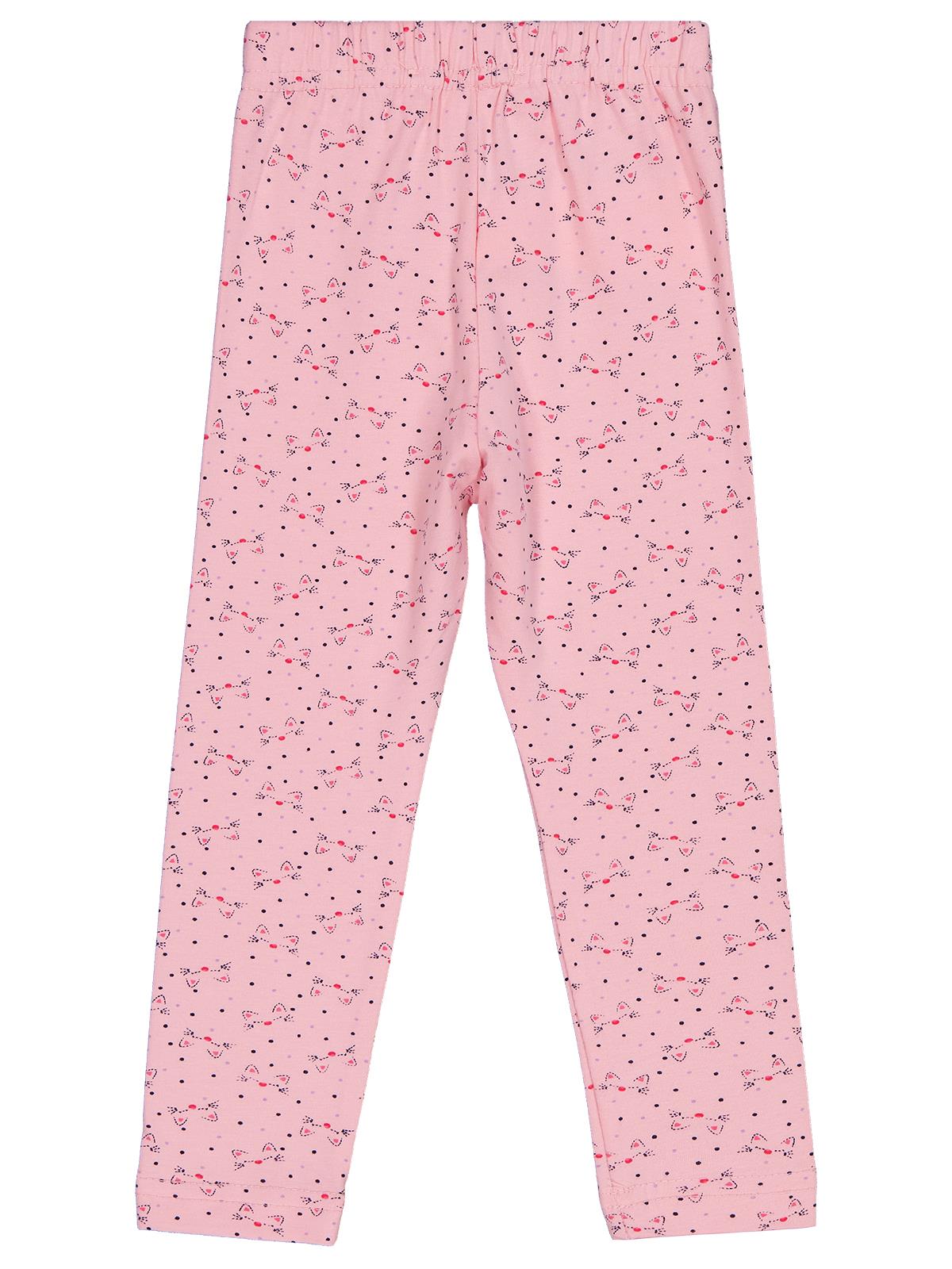Civil Girls Kedi Baskılı 2-5 Yaş Tayt - Pembe
