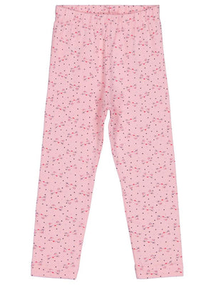 Civil Girls Kedi Baskılı 2-5 Yaş Tayt - Pembe