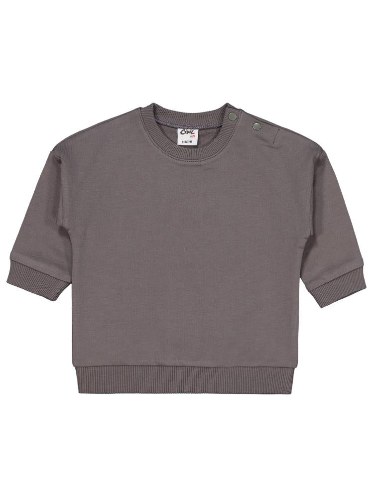 Civil Baby Basic 6-18 Ay Takım - Gri