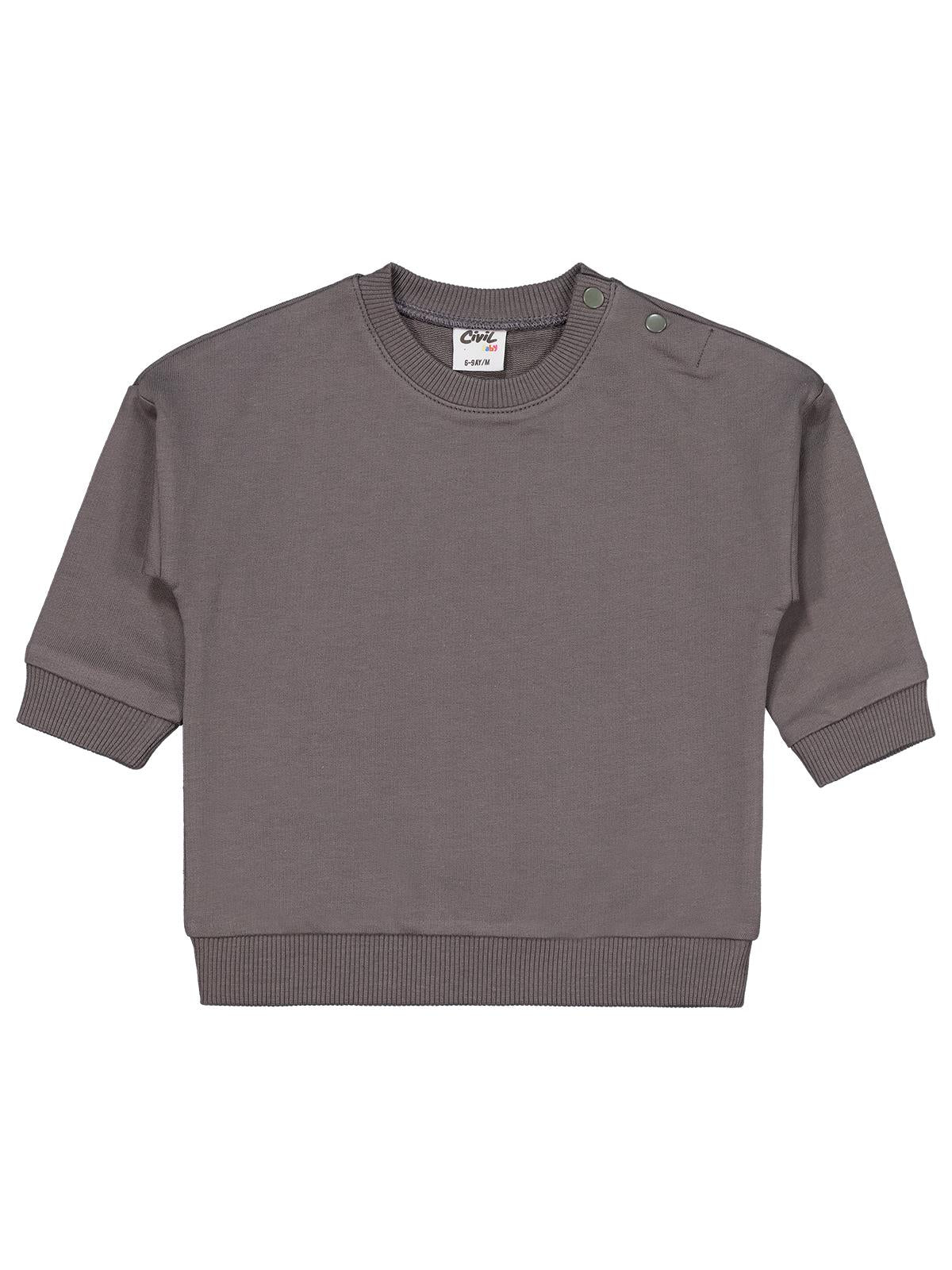 Civil Baby Basic 6-18 Ay Takım - Gri