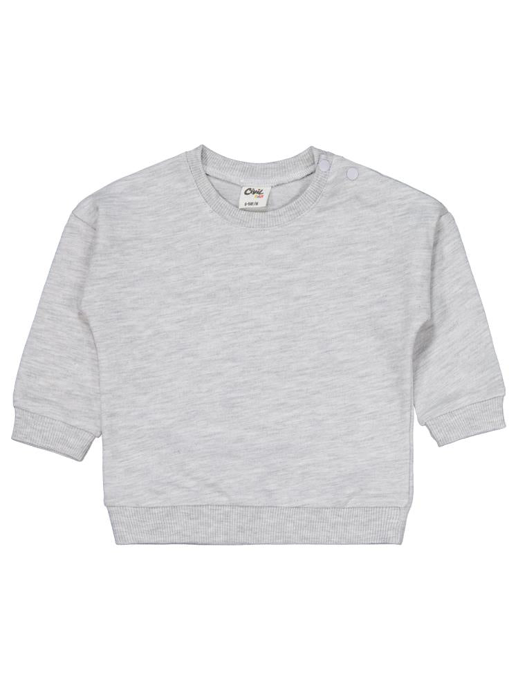 Civil Baby Basic 6-18 Ay Takım - Gri