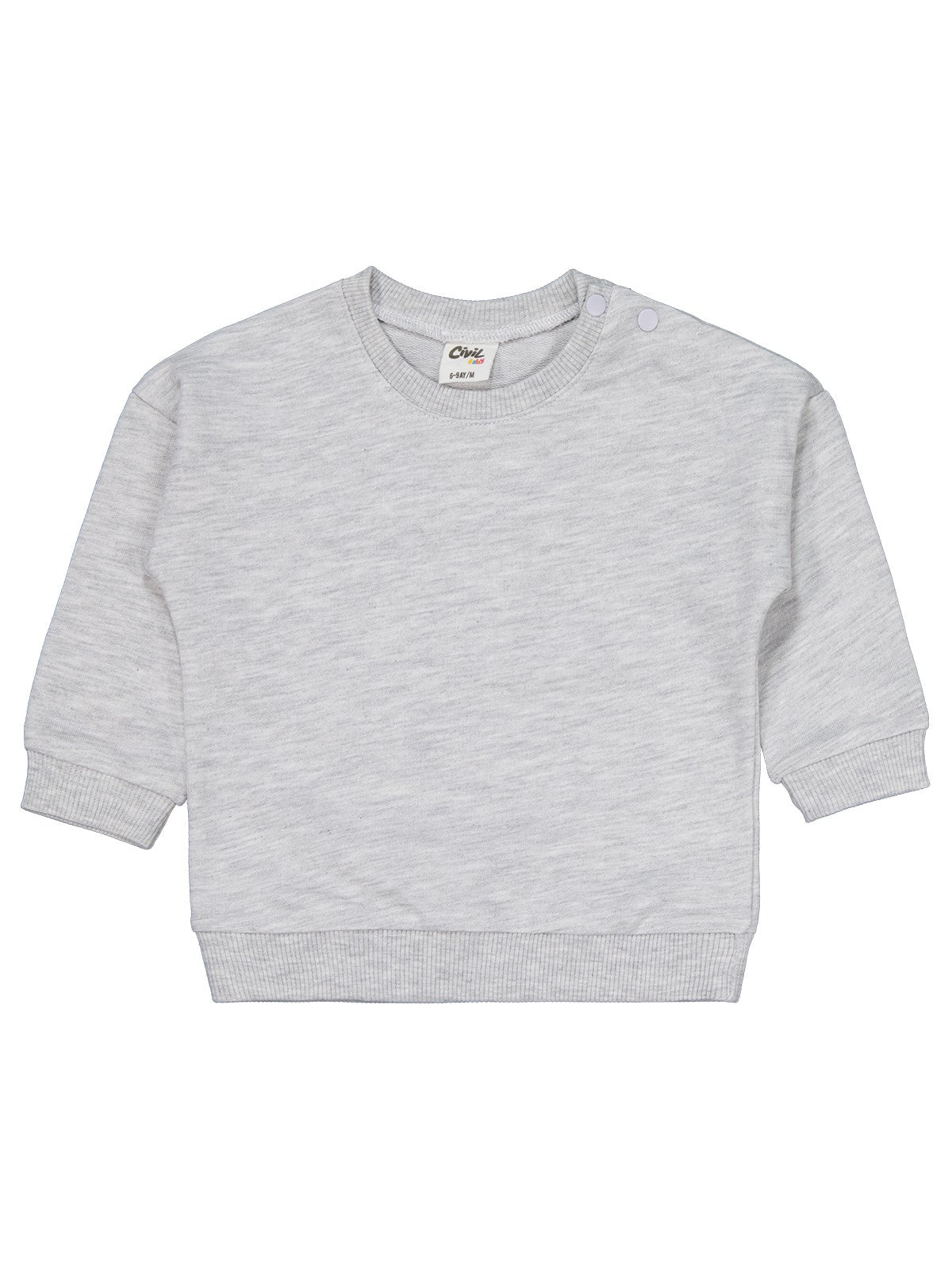 Civil Baby Basic 6-18 Ay Takım - Gri