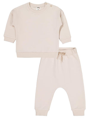 Civil Baby Basic 6-18 Ay Takım - Bej