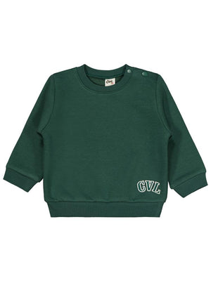 Civil Baby Cvl Nakışlı 6-18 Ay Takım - Yeşil