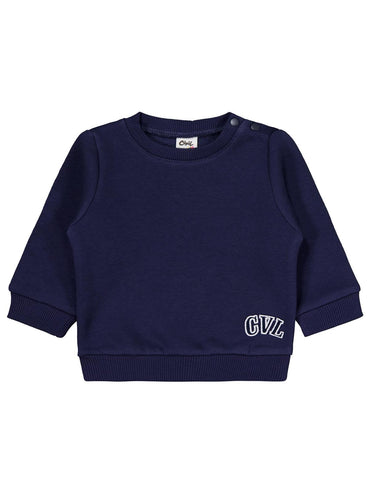 Civil Baby Cvl Nakışlı 6-18 Ay Takım - Lacivert