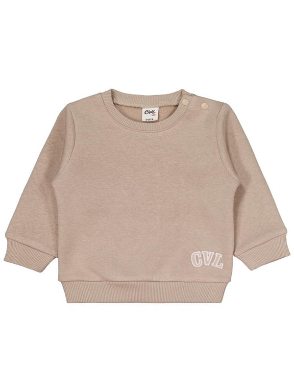 Civil Baby Cvl Nakışlı 6-18 Ay Takım - Bej