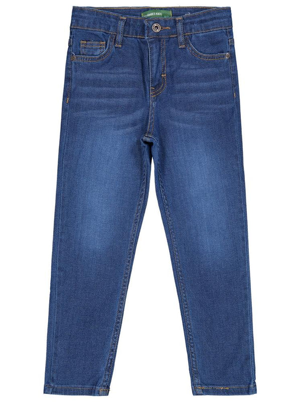 Civil Boys Klasik Petek Kumaş 10-13 Yaş Pantolon - Mavi