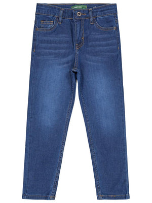 Civil Boys Klasik Petek Kumaş 10-13 Yaş Pantolon - Mavi