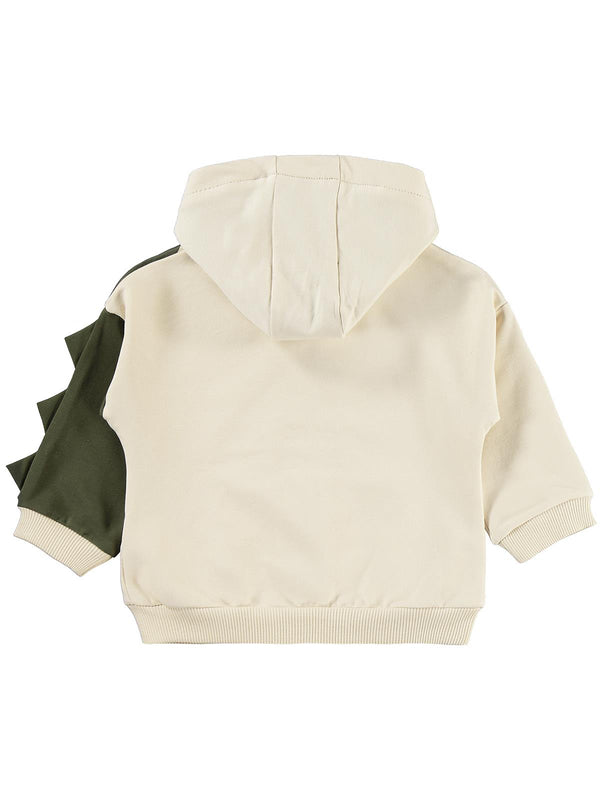 Civil Baby Dino Baskılı 6-18 Ay Hırka - Fil Dişi