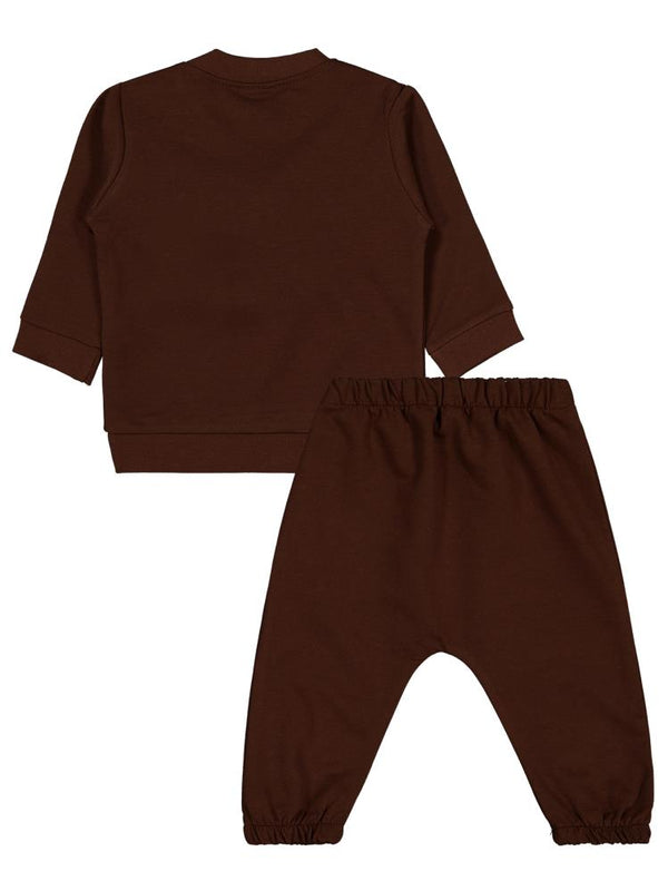 Civil Baby Ayıcıklı 6-18 Ay Takım - Kahverengi