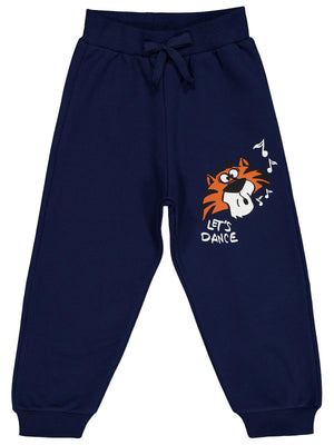 Civil Boys Lets Dance Baskılı 2-5 Yaş Eşofman Altı - Lacivert