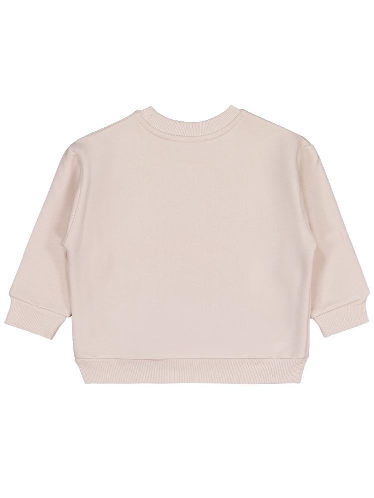 Civil Boys Hey Ayı Baskılı 2-5 Yaş Sweatshirt - Bej