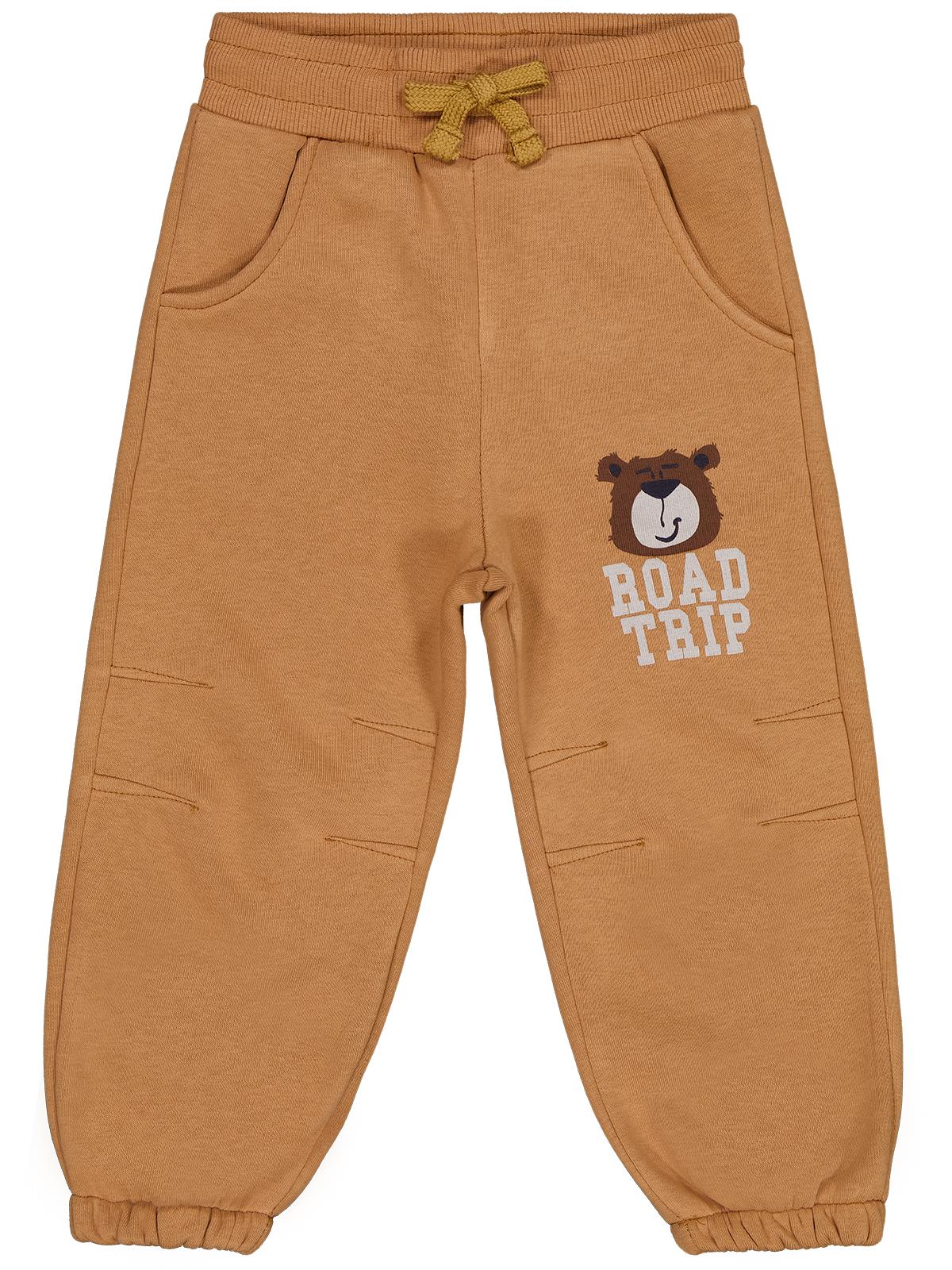 Civil Boys Boad Trıp Baskılı 2-5 Yaş Eşofman Altı - Turuncu