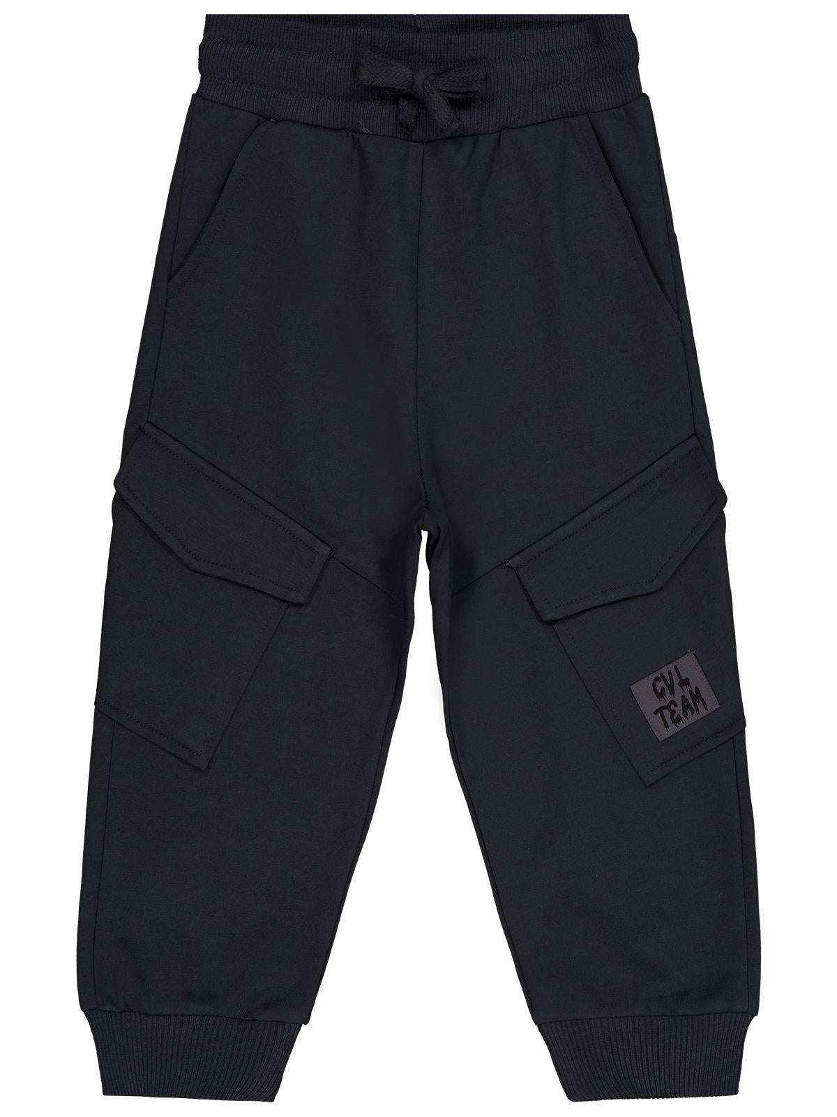 Civil Boys Kargo Cepli Etiketli 2-5 Yaş Eşofman Altı - Gri