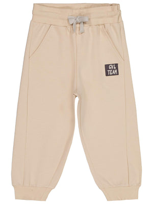 Civil Boys Cvl Team Etiketli 2-5 Yaş Eşofman Altı - Bej