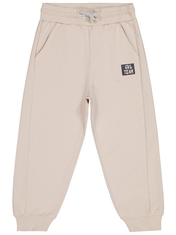 Civil Boys Cvl Team Etiketlİ 10-13 Yaş Eşofman Altı - Bej