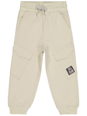 Civil Boys Kargo Cepli Etiketli 2-5 Yaş Eşofman Altı - Bej