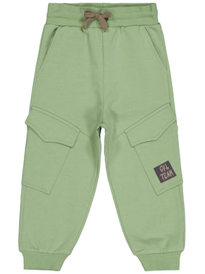 Civil Boys Kargo Cepli Etiketli 2-5 Yaş Eşofman Altı - Yeşil