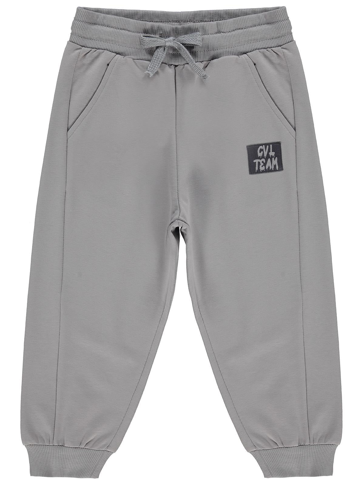 Civil Boys Cvl Team Etiketli 2-5 Yaş Eşofman Altı - Gri