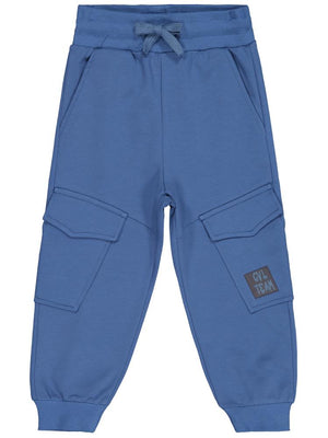 Civil Boys Kargo Cepli Etiketli 2-5 Yaş Eşofman Altı - Mavi