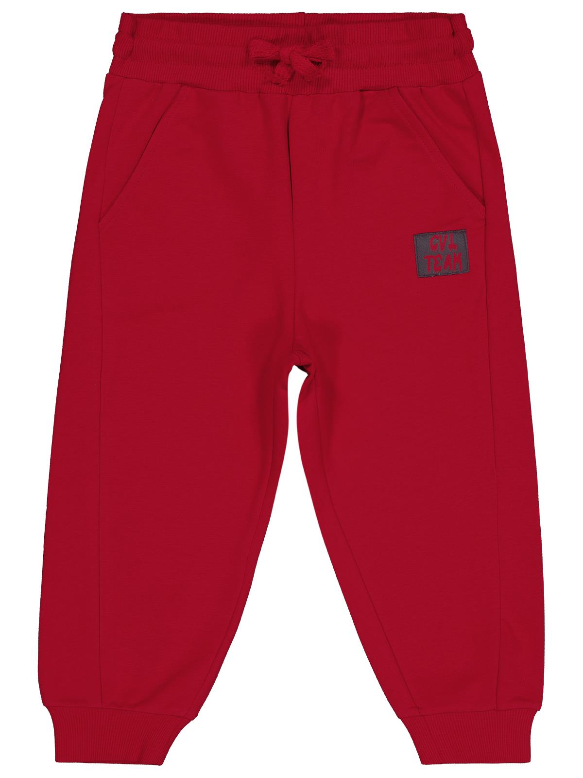 Civil Boys Cvl Team Etiketli 2-5 Yaş Eşofman Altı - Kırmızı