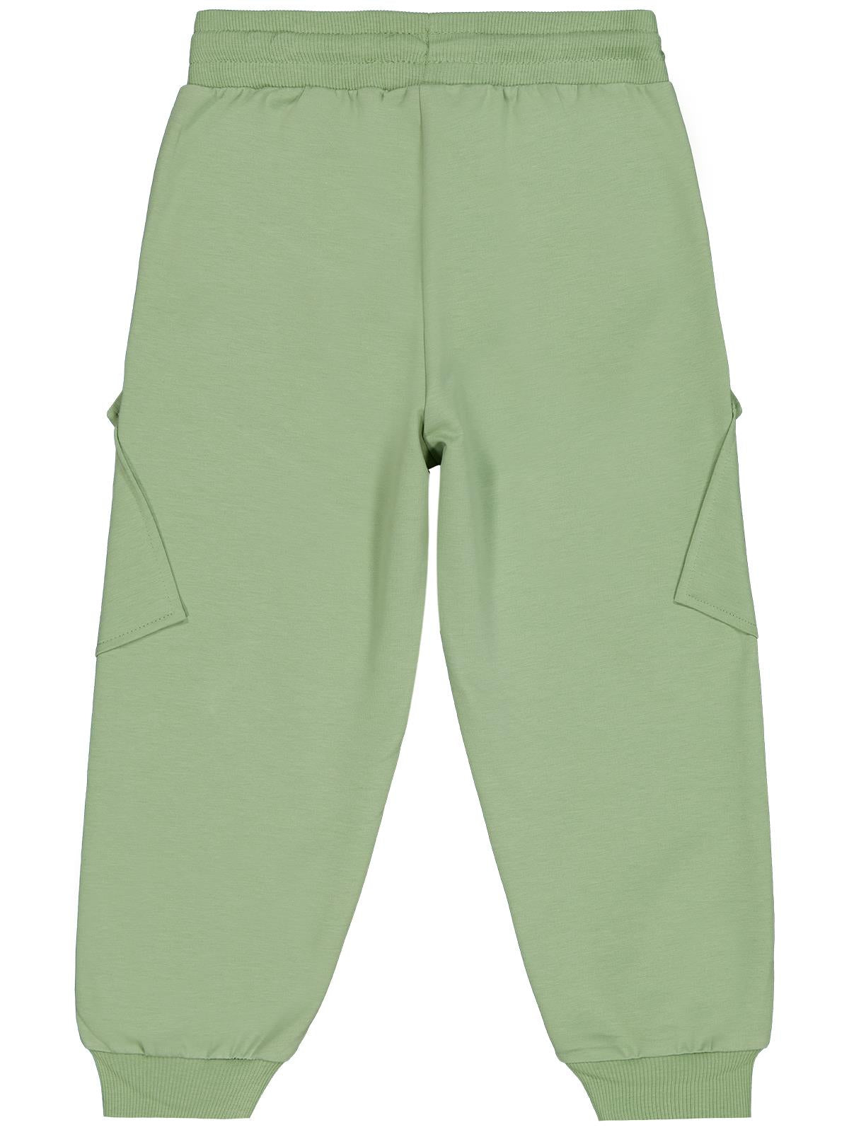 Civil Boys Kargo Cepli Etiketli 6-9 Yaş Eşofman Altı - Yeşil