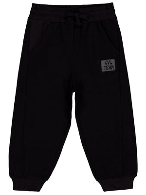 Civil Boys Cvl Team Etiketli 2-5 Yaş Eşofman Altı - Siyah