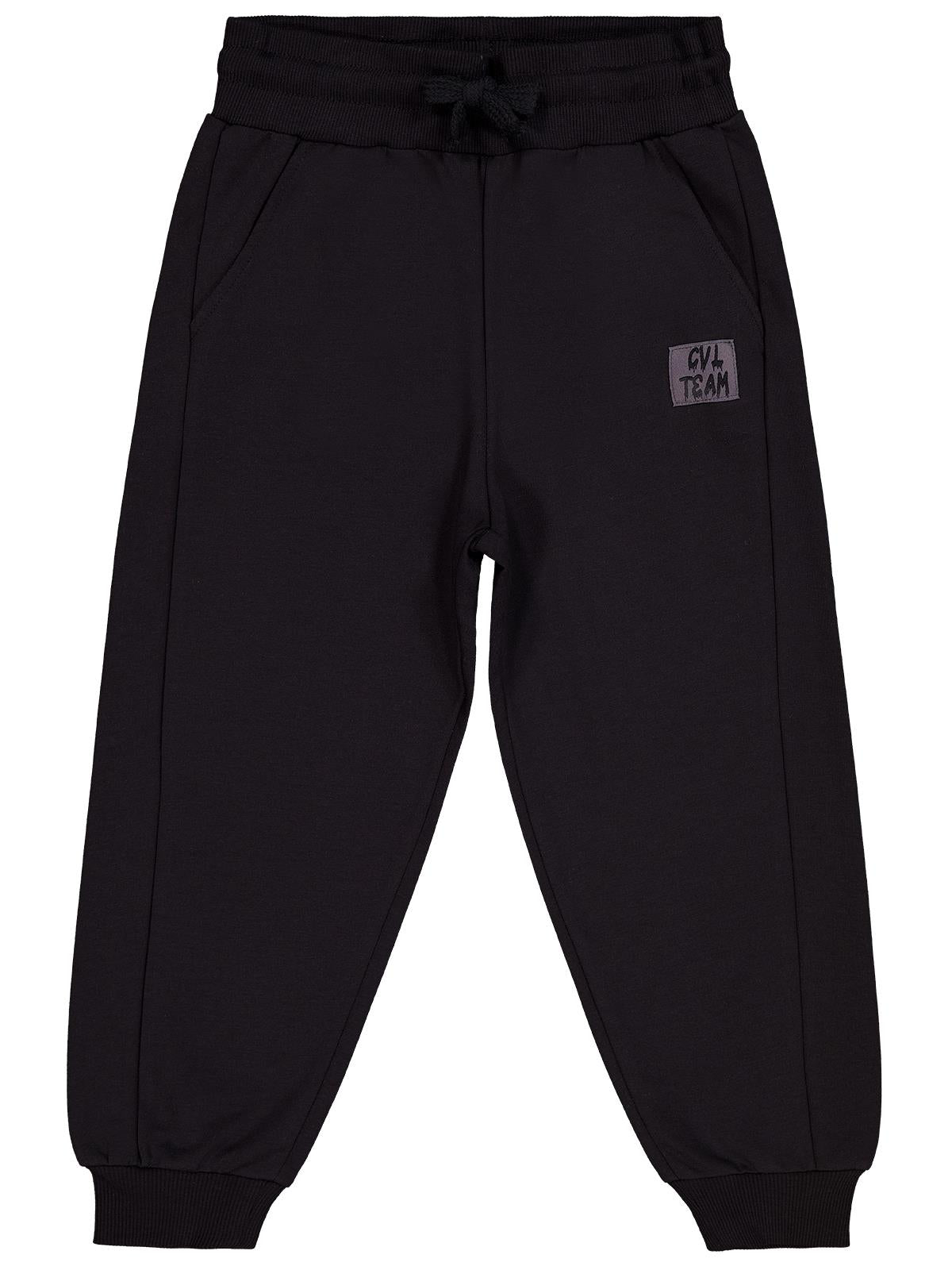 Civil Boys Cvl Team Etiketli 6-9 Yaş Eşofman Altı - Siyah
