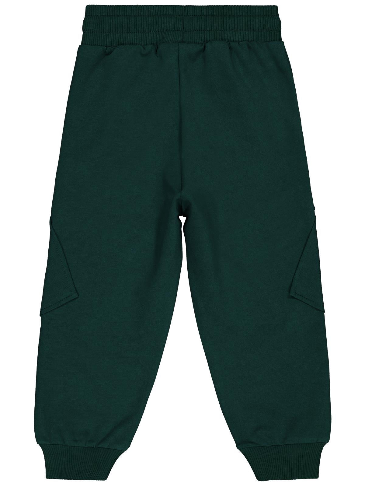 Civil Boys Kargo Cepli Etiketli 2-5 Yaş Eşofman Altı - Yeşil