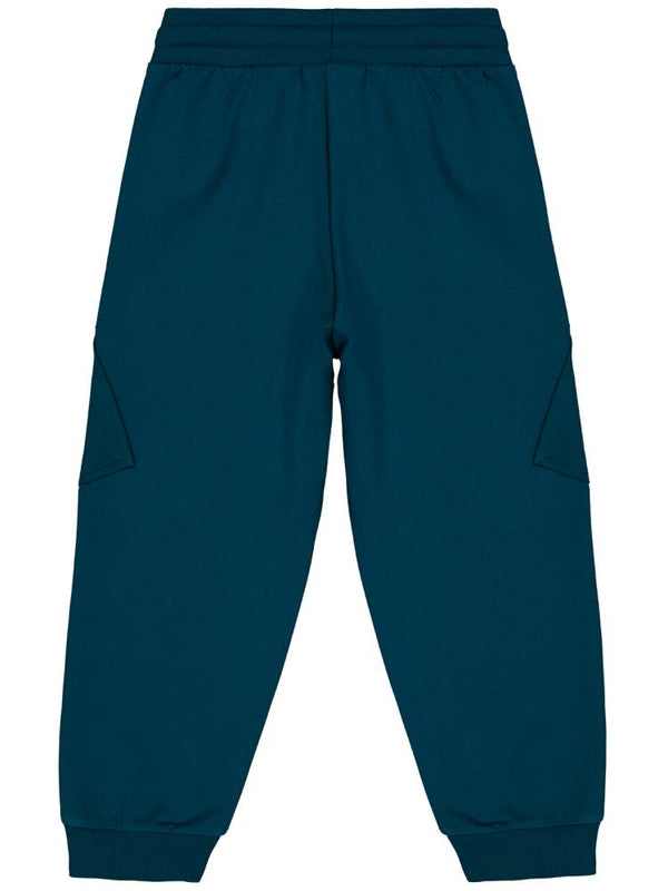 Civil Boys Kargo Cepli Etiketli 6-9 Yaş Eşofman Altı - Yeşil