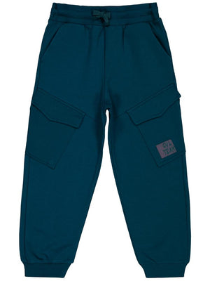 Civil Boys Kargo Cepli Etiketli 10-13 Yaş Eşofman Altı - Yeşil