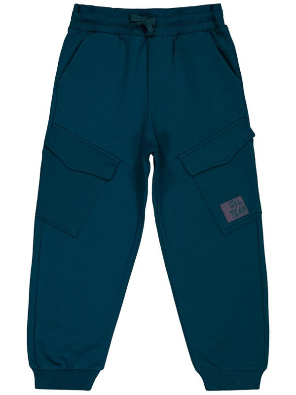 Civil Boys Kargo Cepli Etiketli 6-9 Yaş Eşofman Altı - Yeşil