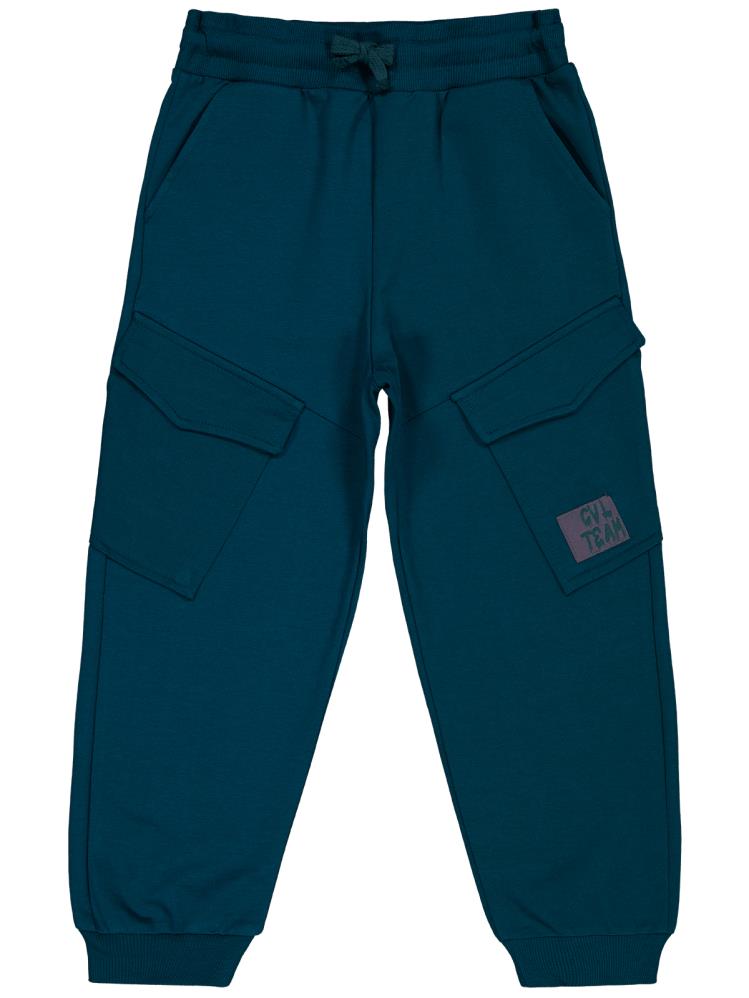 Civil Boys Kargo Cepli Etiketli 6-9 Yaş Eşofman Altı - Yeşil