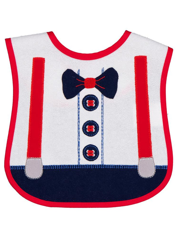 Civil Baby Damatlık Baskılı Mama Önlüğü - Ekru