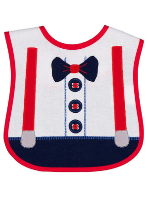 Civil Baby Damatlık Baskılı Mama Önlüğü - Ekru