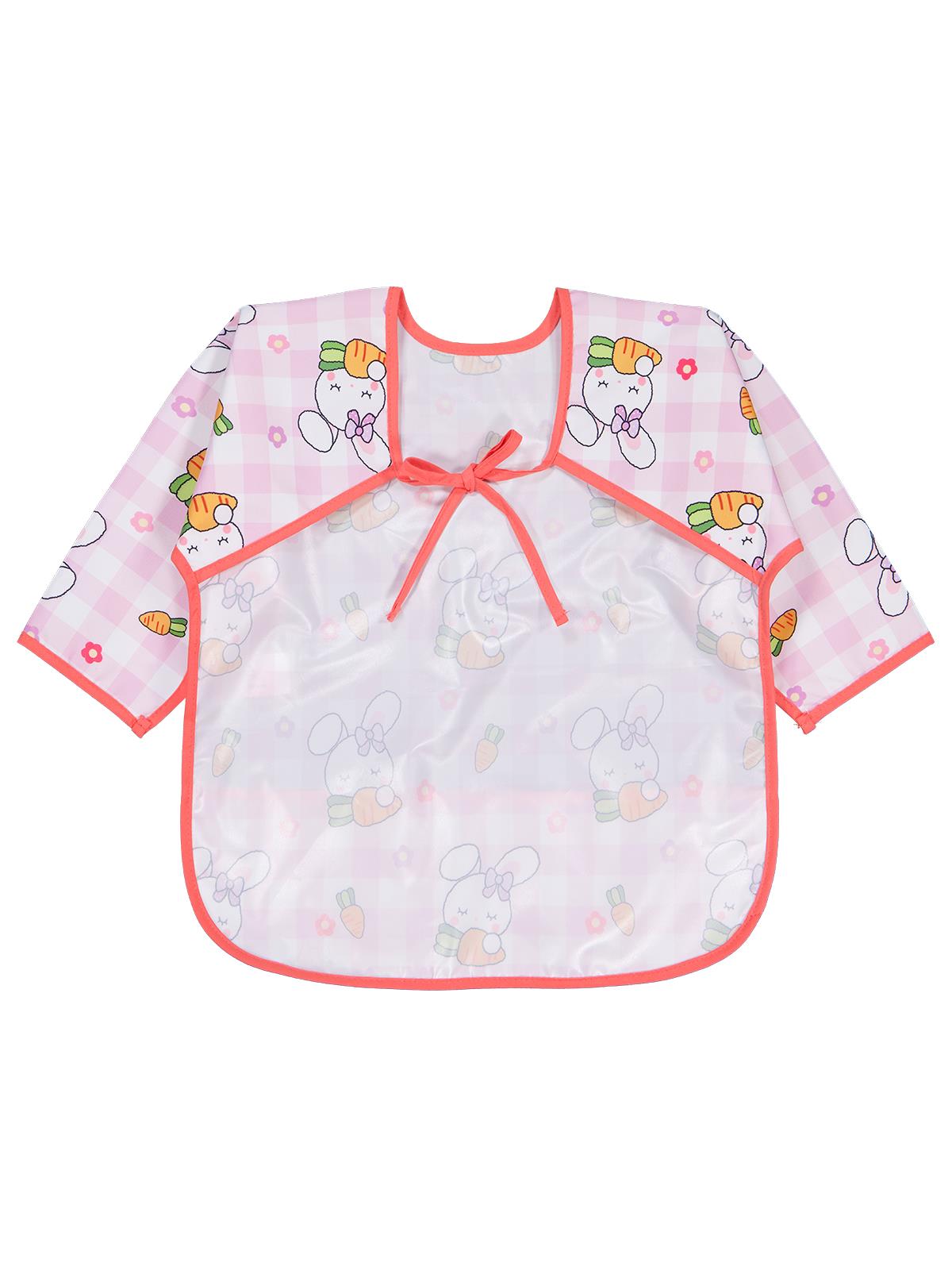 Civil Baby Tavşan Empirme Mama Önlüğü - Pembe