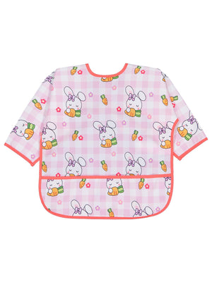 Civil Baby Tavşan Empirme Mama Önlüğü - Pembe